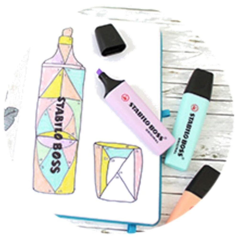 ROTULADOR STABILO BOSS FLUORESCENTE PASTEL ESTUCHE DE 15 COLORES SURTIDOS - Imagen 4