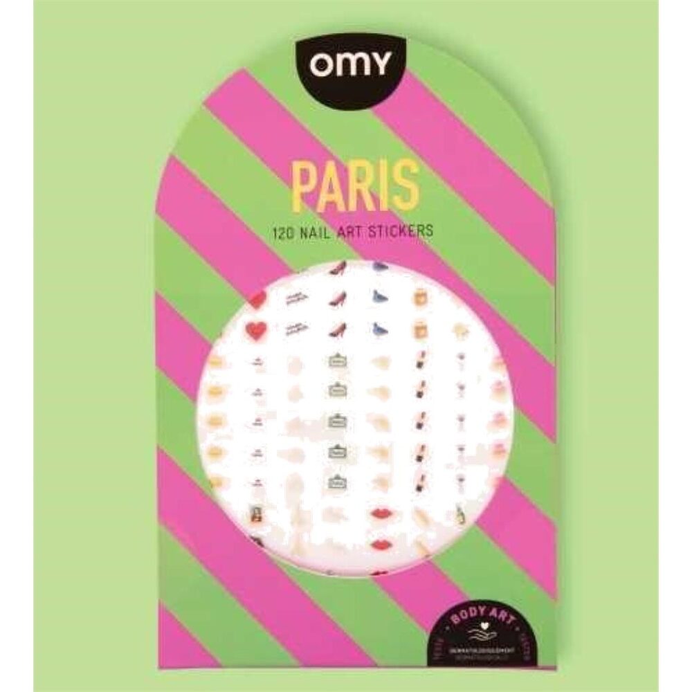 PEGATINAS OMY PARA UÑAS PARIS