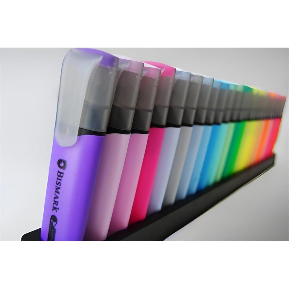 PACK MARCADORES FLUORESCENTES LONG-LIFE 24 COLORES - Imagen 3