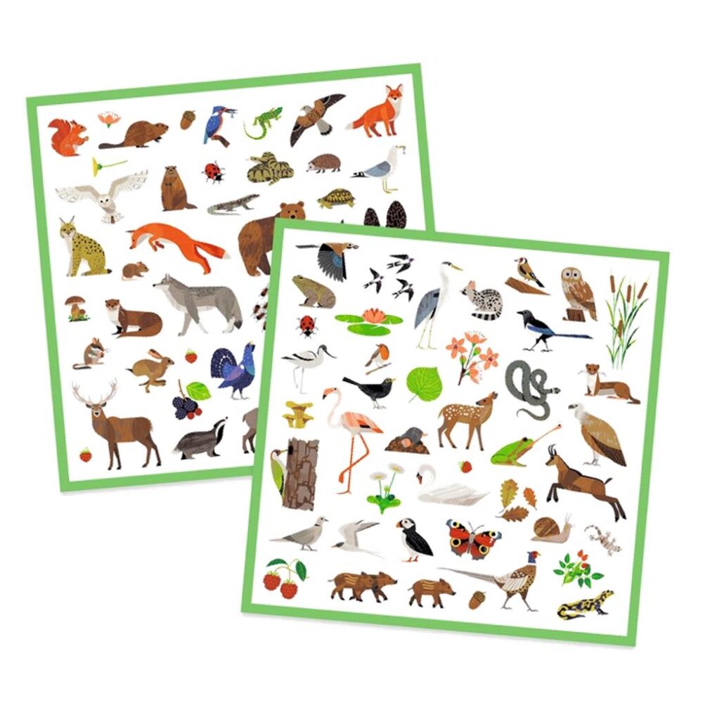 PEGATINAS FAUNA - 160 STICKERS - Imagen 2