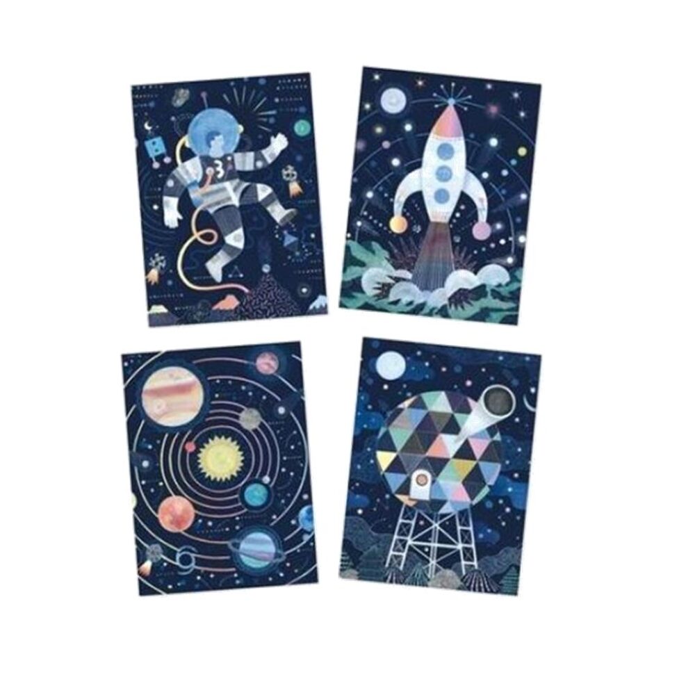 CUADROS PARA RASCAR MISION COSMOS - Imagen 2
