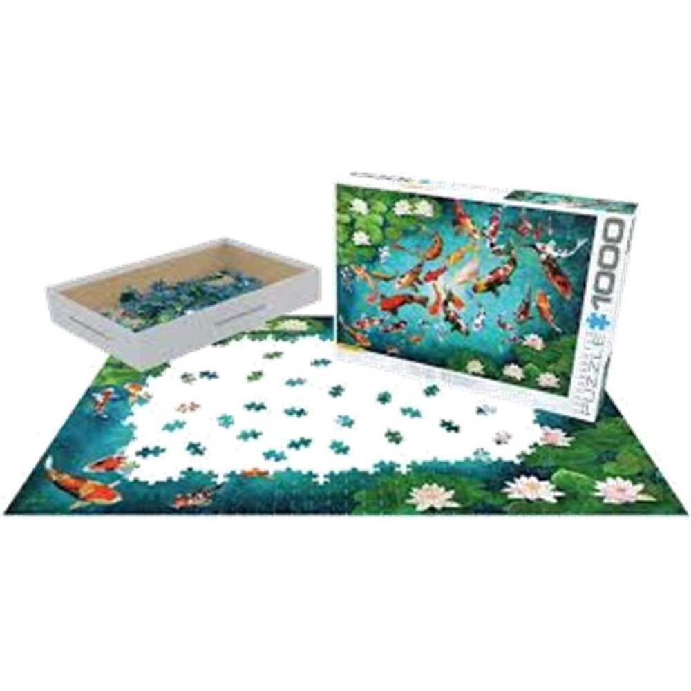 PUZZLE 1000 PIEZAS COLORFUL KOI