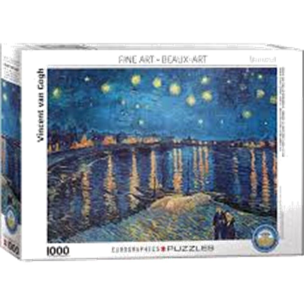 PUZZLE 1000 PIEZAS THE STARRY NIGHT OVER THE RHONE