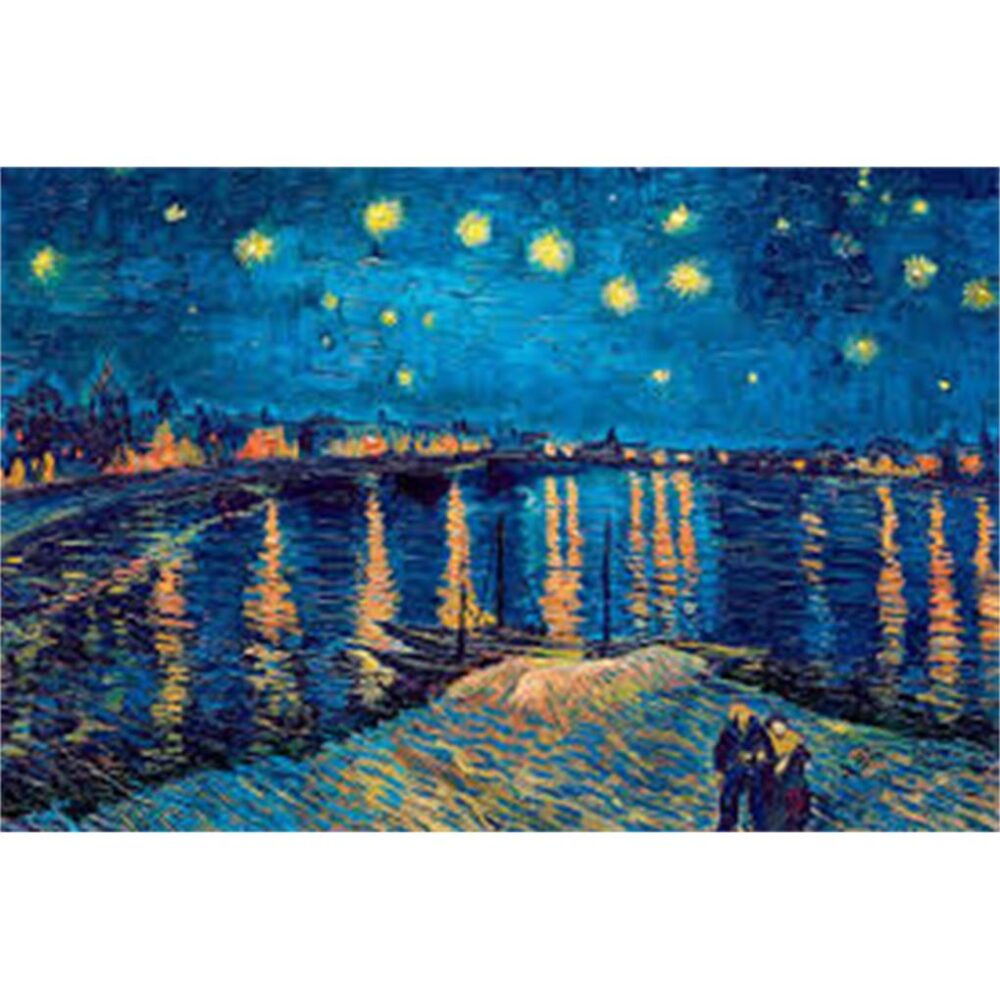 PUZZLE 1000 PIEZAS THE STARRY NIGHT OVER THE RHONE - Imagen 2