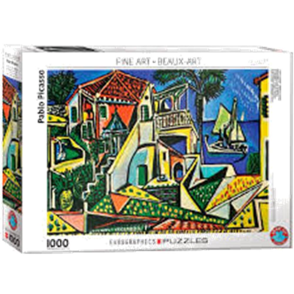 PUZZLE 1000 PIEZAS PAISAJE MEDITERRANEO PICASSO