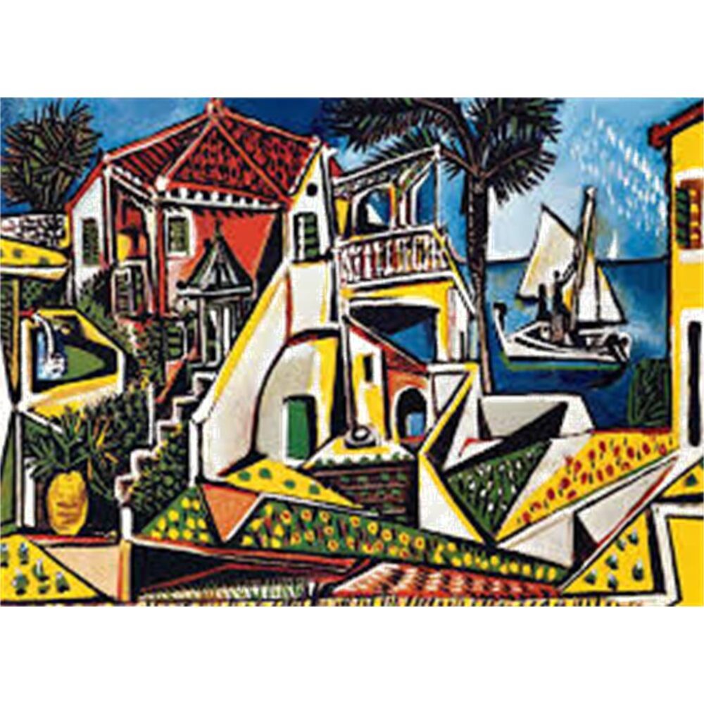 PUZZLE 1000 PIEZAS PAISAJE MEDITERRANEO PICASSO - Imagen 2