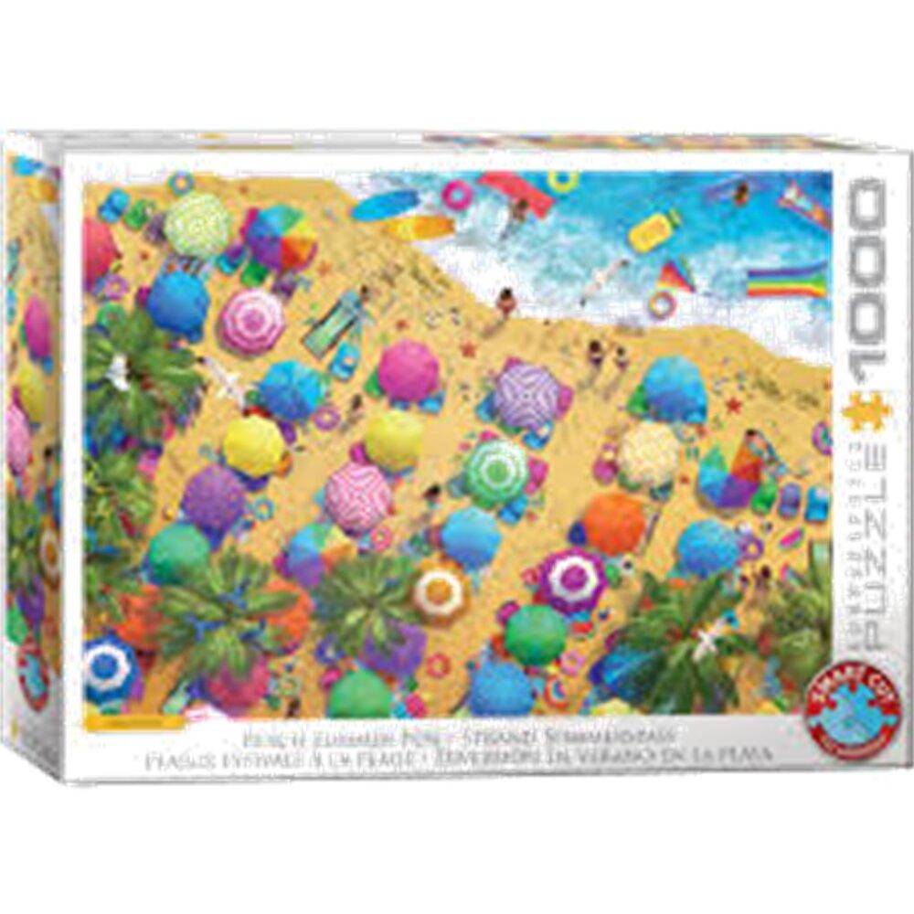 PUZZLE 1000 PIEZAS DIVERSION EN LA PLAYA