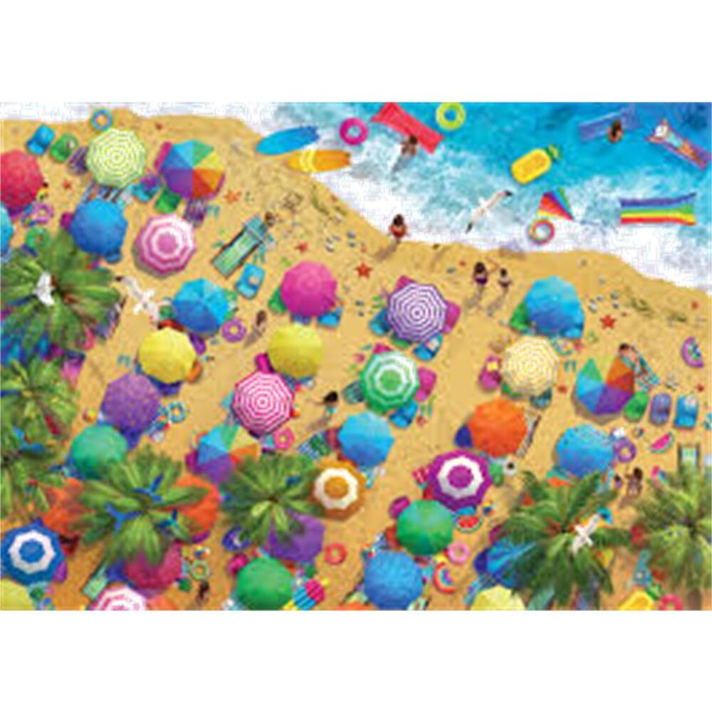 PUZZLE 1000 PIEZAS DIVERSION EN LA PLAYA - Imagen 2