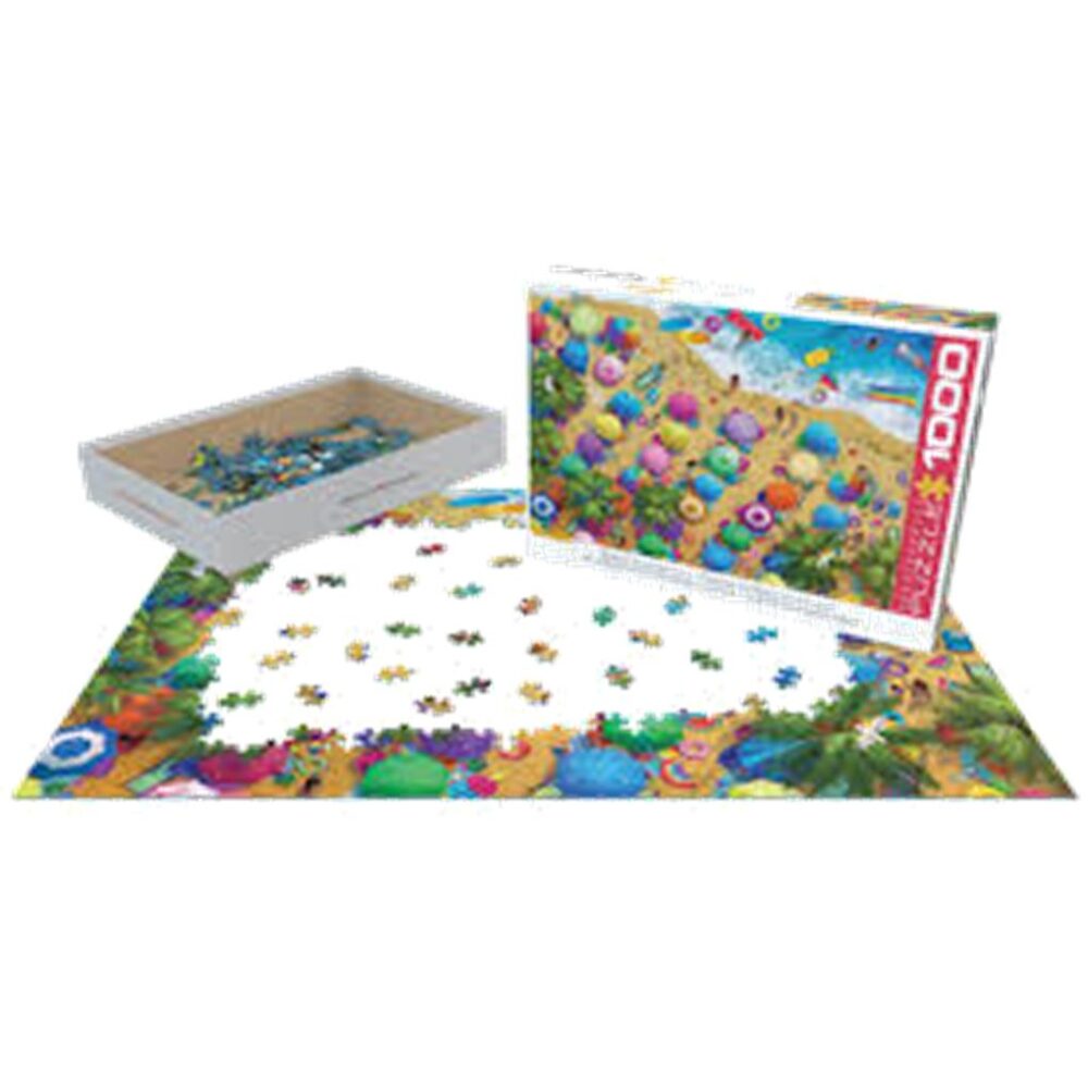 PUZZLE 1000 PIEZAS DIVERSION EN LA PLAYA - Imagen 3