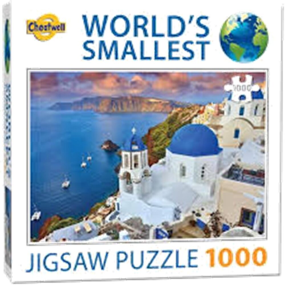 PUZZLE 1000 PIEZAS CHEATWELL WORLD'S SMALLEST SANTORINI