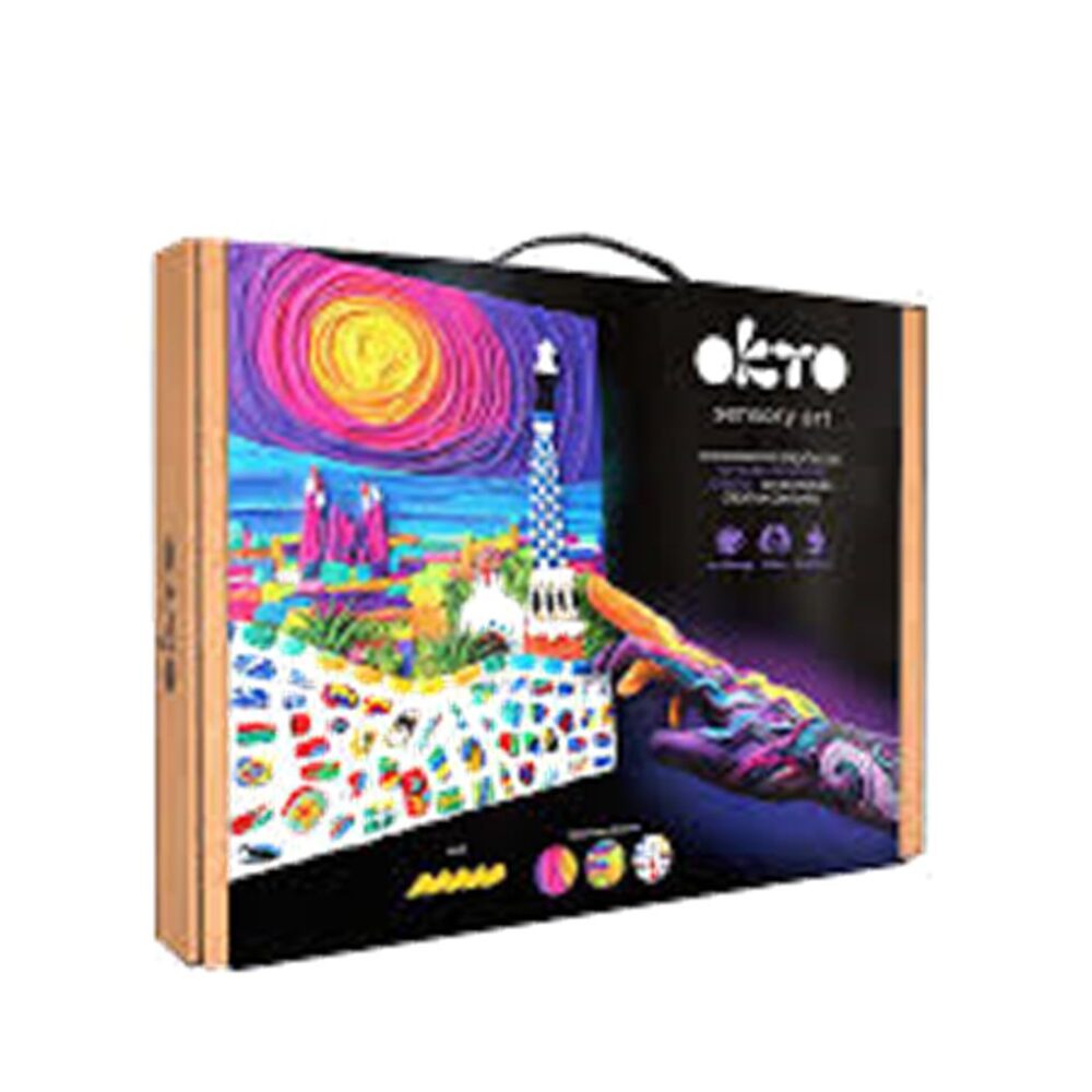 OKTO SET DIY PINTURA CREATIVA 3D ARTE SENSORIAL - BARCELONA