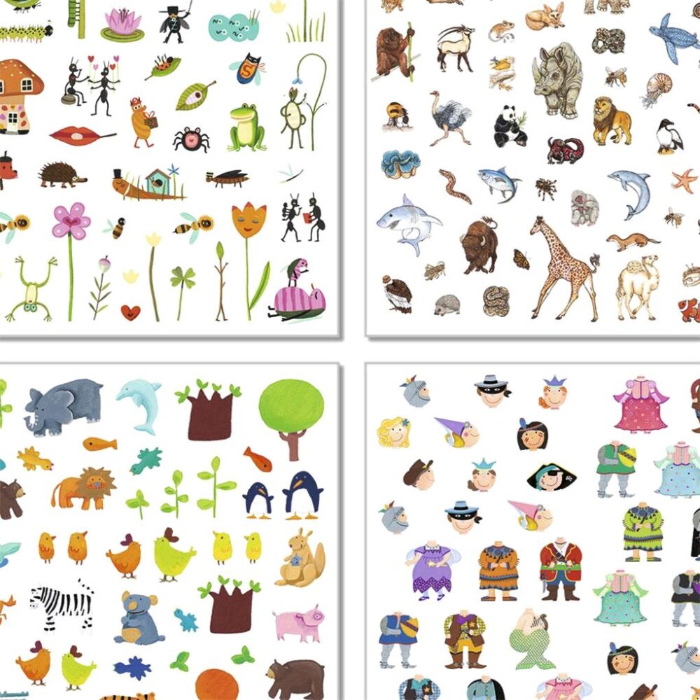 1000 PEGATINAS PARA LOS PEQUEÑOS - Imagen 3