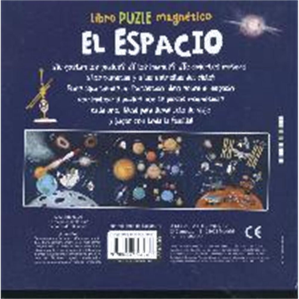 LIBRO PUZZLE MAGNETICO EL ESPACIO - Imagen 3