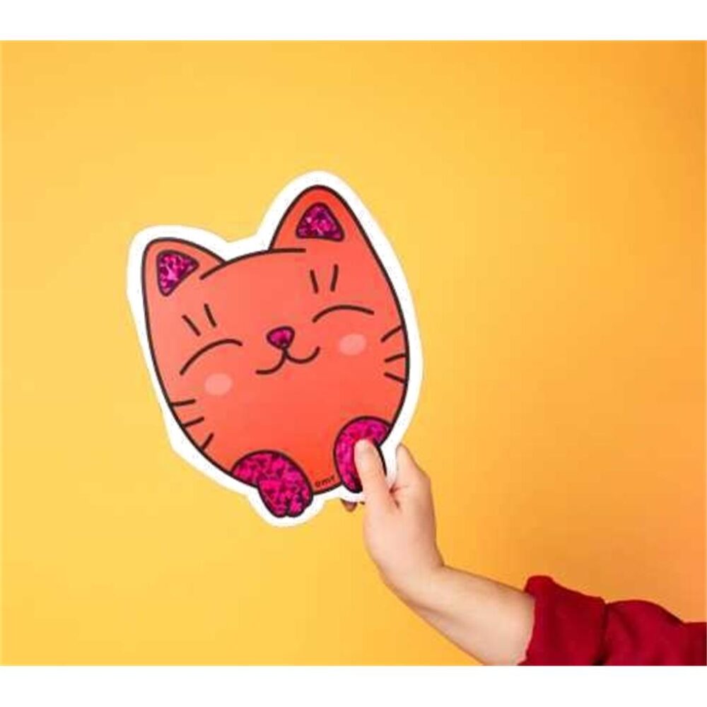 LIBRO OMY CON DIBUJOS Y PEGATINAS KITTY - Imagen 3