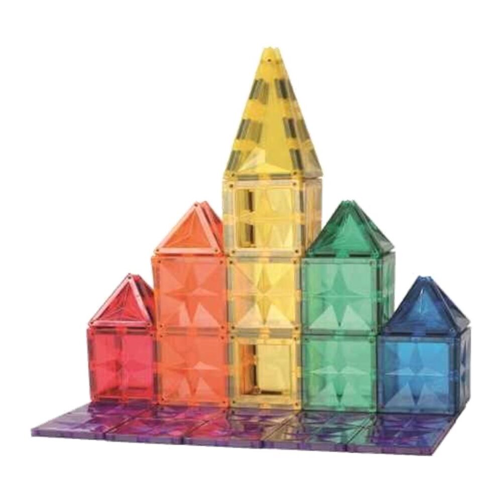 MAGNETIC TILES PACK INVENTIVE COLORES VIVOS 110 PIEZAS - Imagen 4
