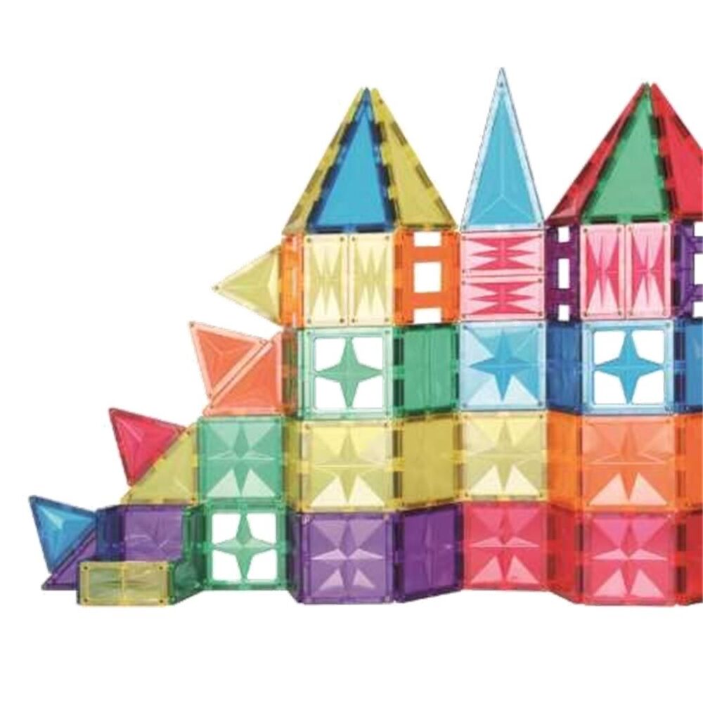 MAGNETIC TILES PACK INVENTIVE COLORES VIVOS 110 PIEZAS - Imagen 5