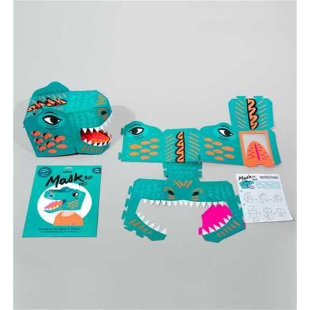 MASCARA OMY 3D DINOSAURIO REX - Imagen 3