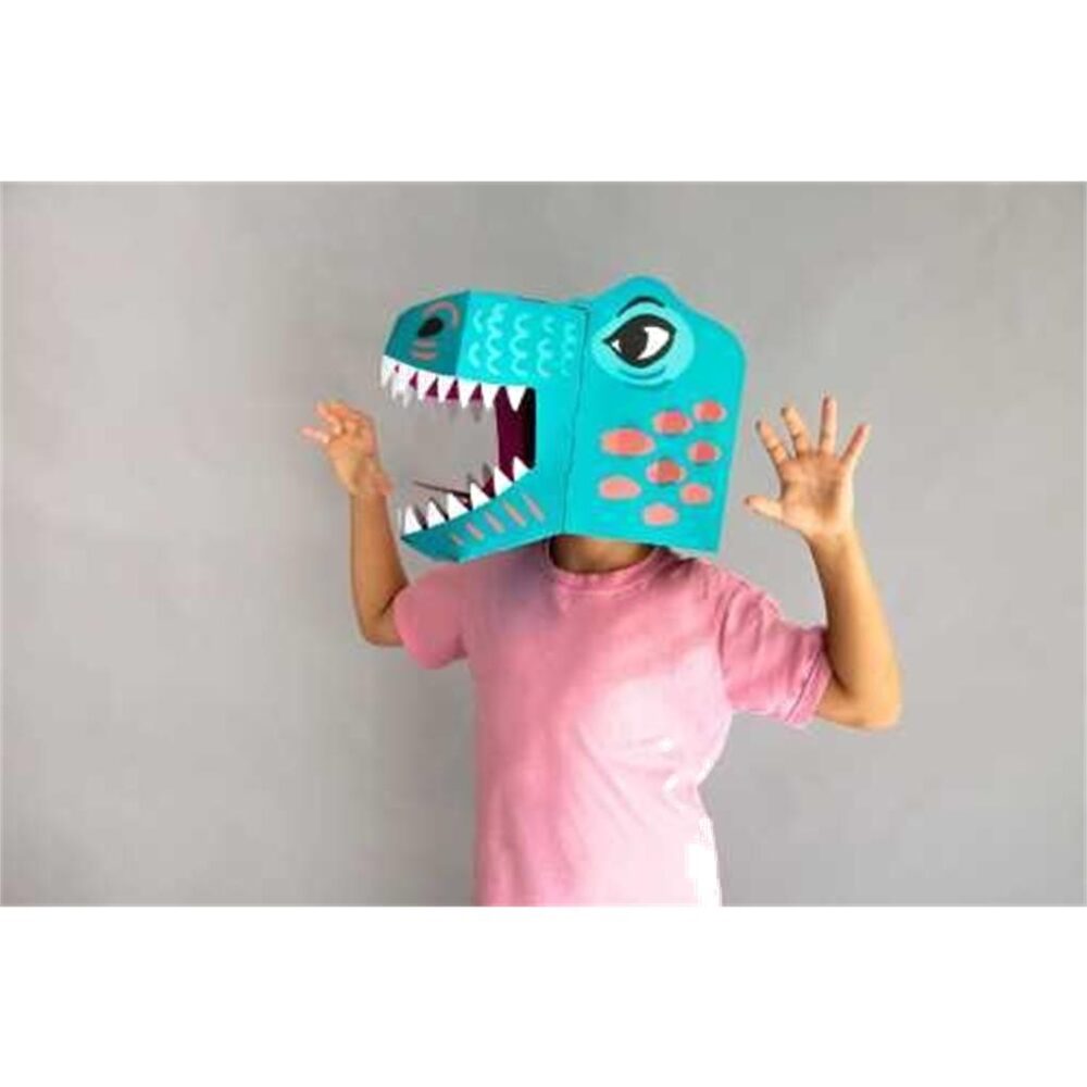 MASCARA OMY 3D DINOSAURIO REX - Imagen 4