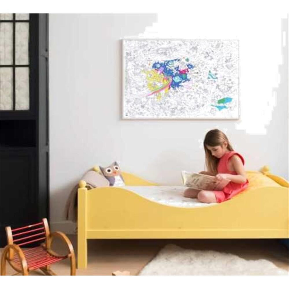 POSTER XL OMY COSMOS PARA COLOREAR 100X70 - Imagen 3