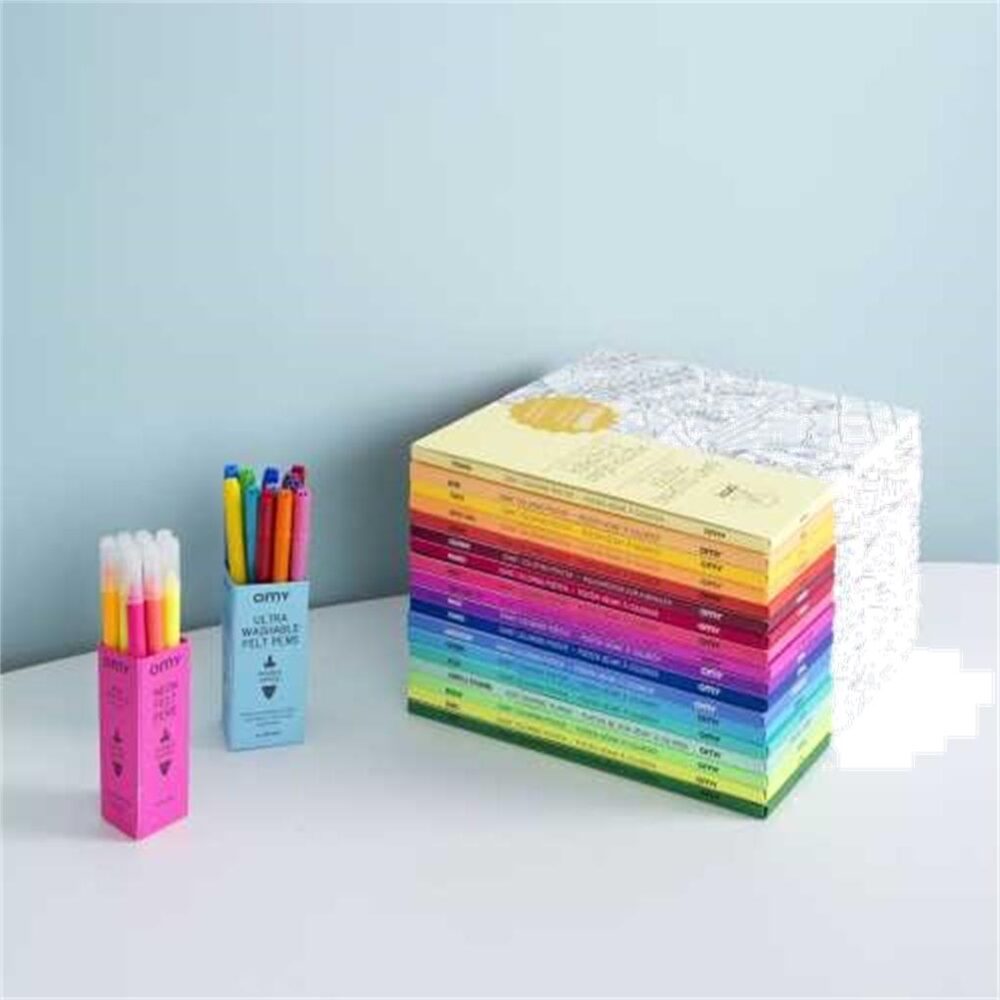 POSTER XL OMY COSMOS PARA COLOREAR 100X70 - Imagen 4