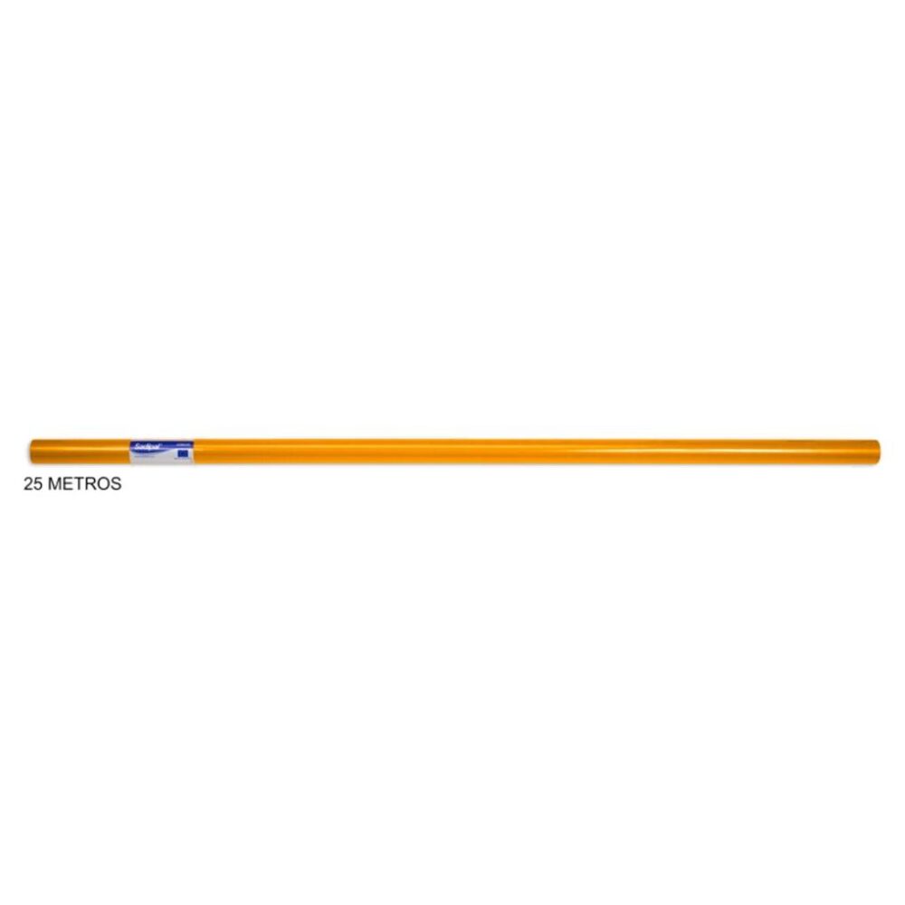 PAPEL KRAFT ROLLO 1 X 25 M - NARANJA