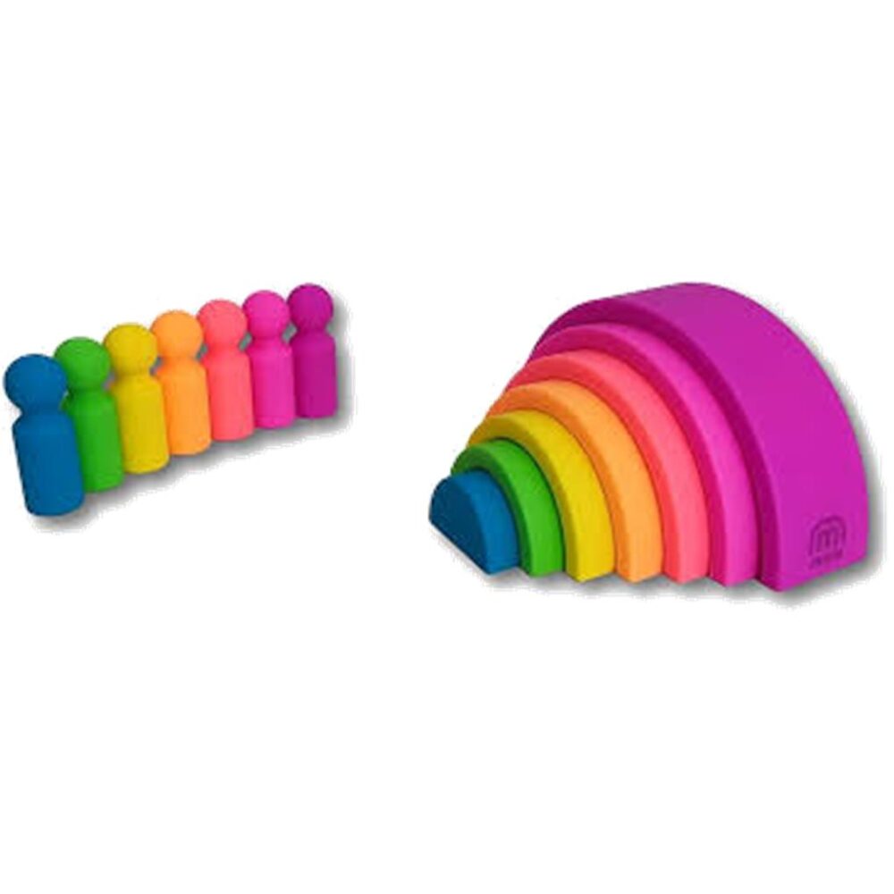 ARCO IRIS 7PCS NEÓN + 7FIGURAS - Imagen 3