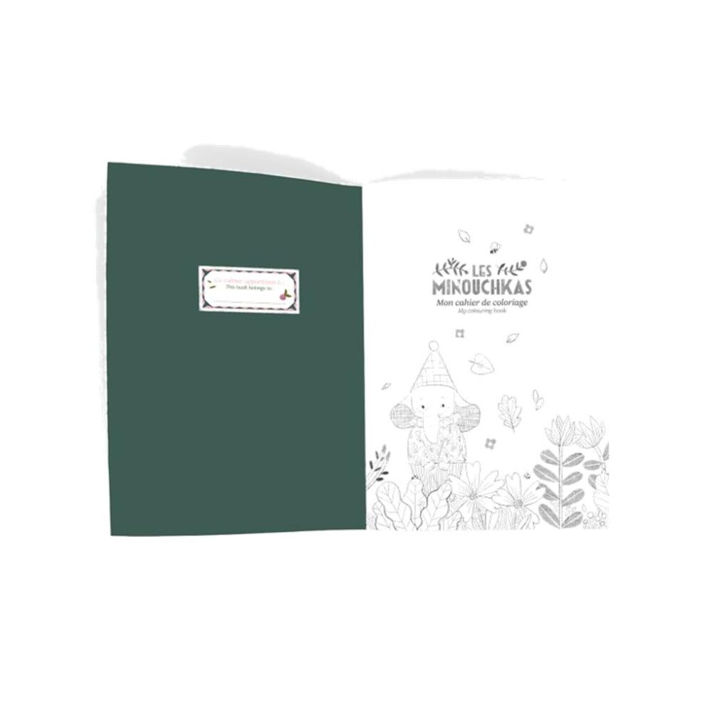CUADERNO PARA COOLOREAR MINOUCHKAS - Imagen 3