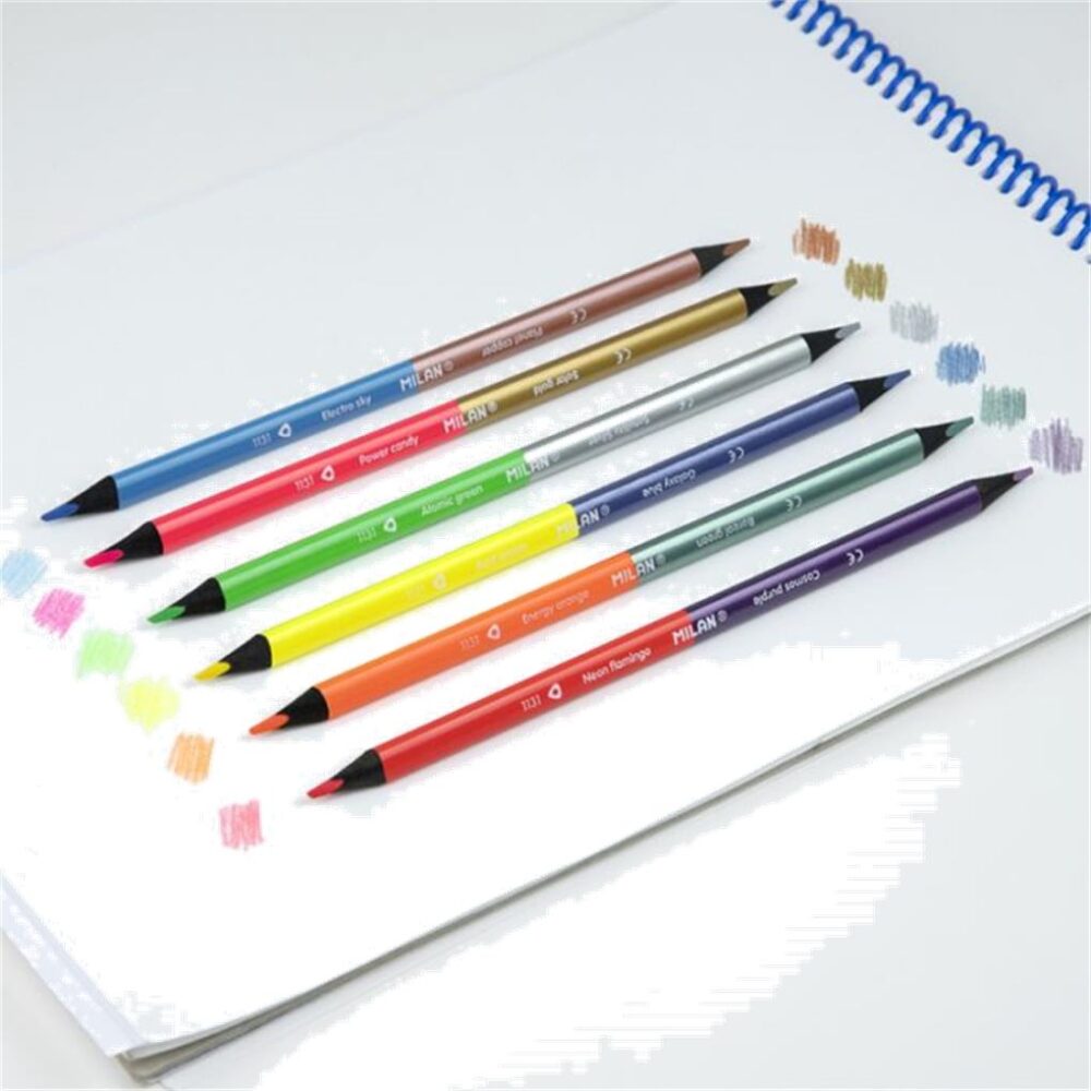 ESTUCHE 6 LAPICES FLUOMETAL - Imagen 3