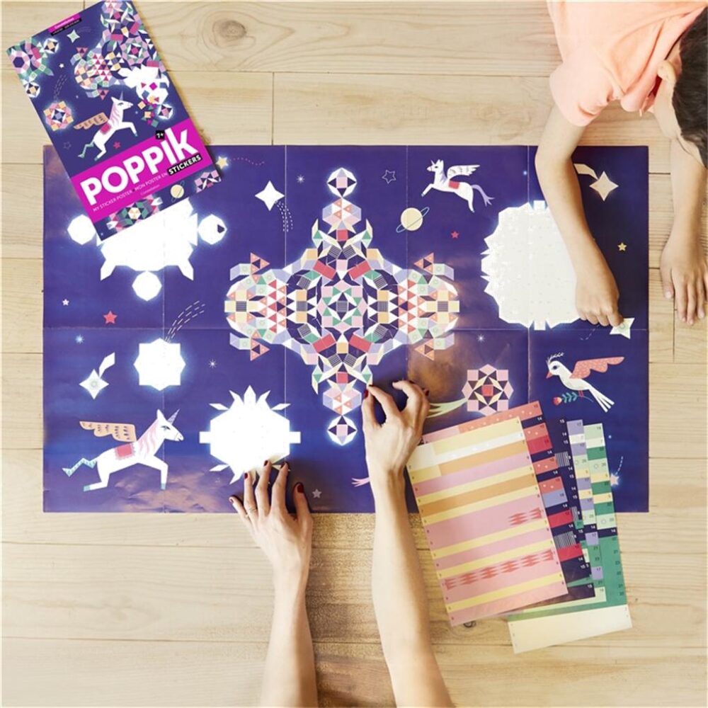 GRAN POSTER DE PEGATINAS "CONSTELACIONES" - Imagen 3