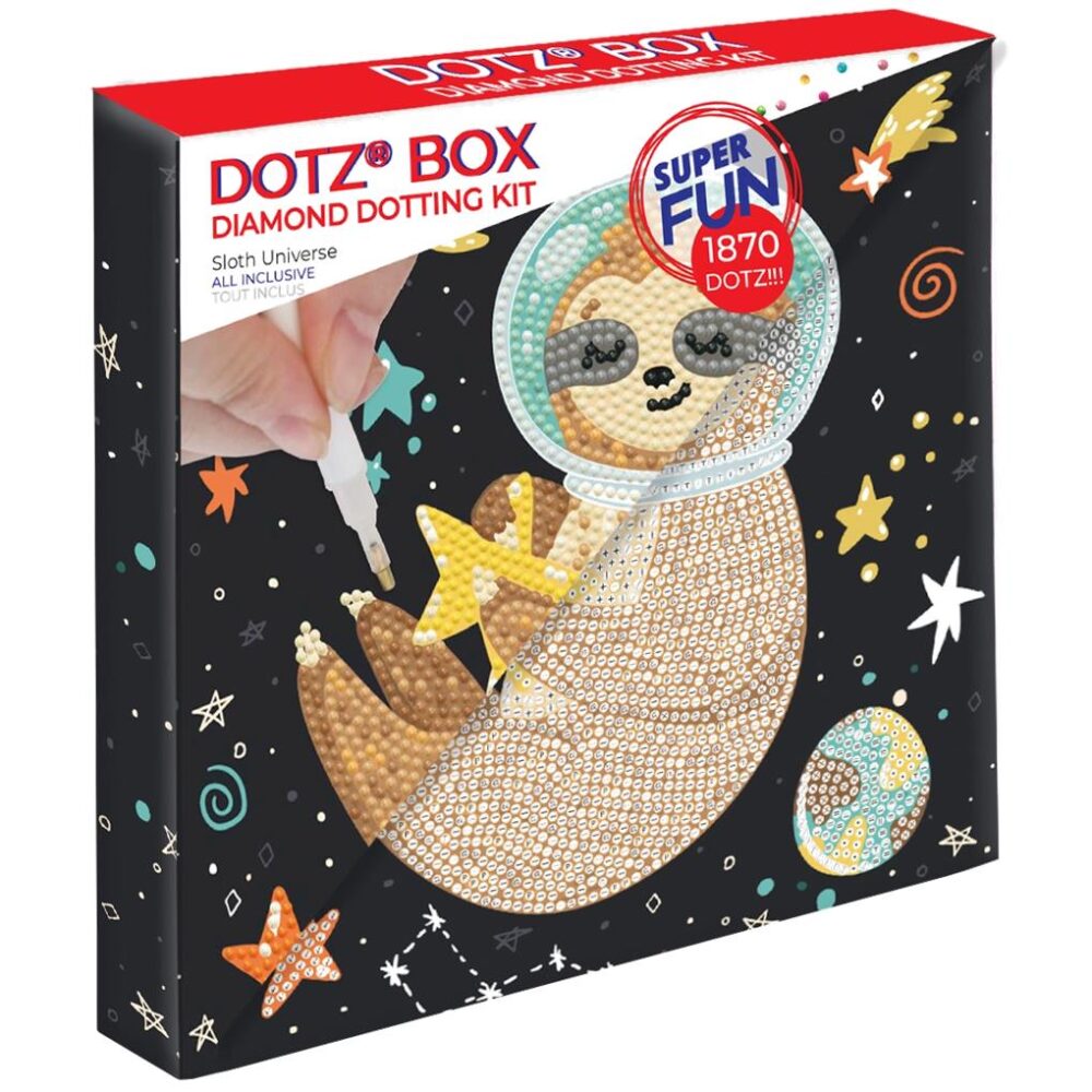 SLOTH UNIVERSE DIAMOND DOTTING KIT - Imagen 4