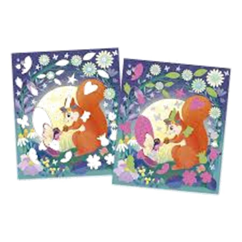 KIT CREATIVO PEGATINAS Y ARENA PHOSPHO MAGIC FAIRIES - Imagen 3