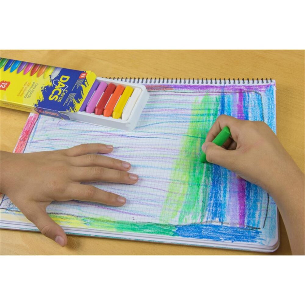 ESTUCHE 12 CERAS DACS - Imagen 3