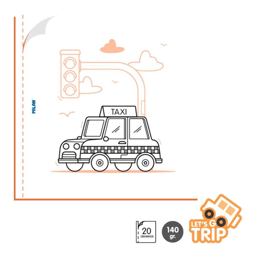 CUADERNO PARA PINTAR LETS GO TRIP - Imagen 3