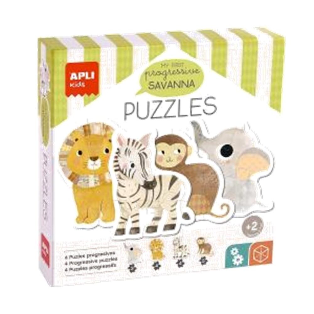 MY FIRST PUZZLES SAVANNA 16 UDS