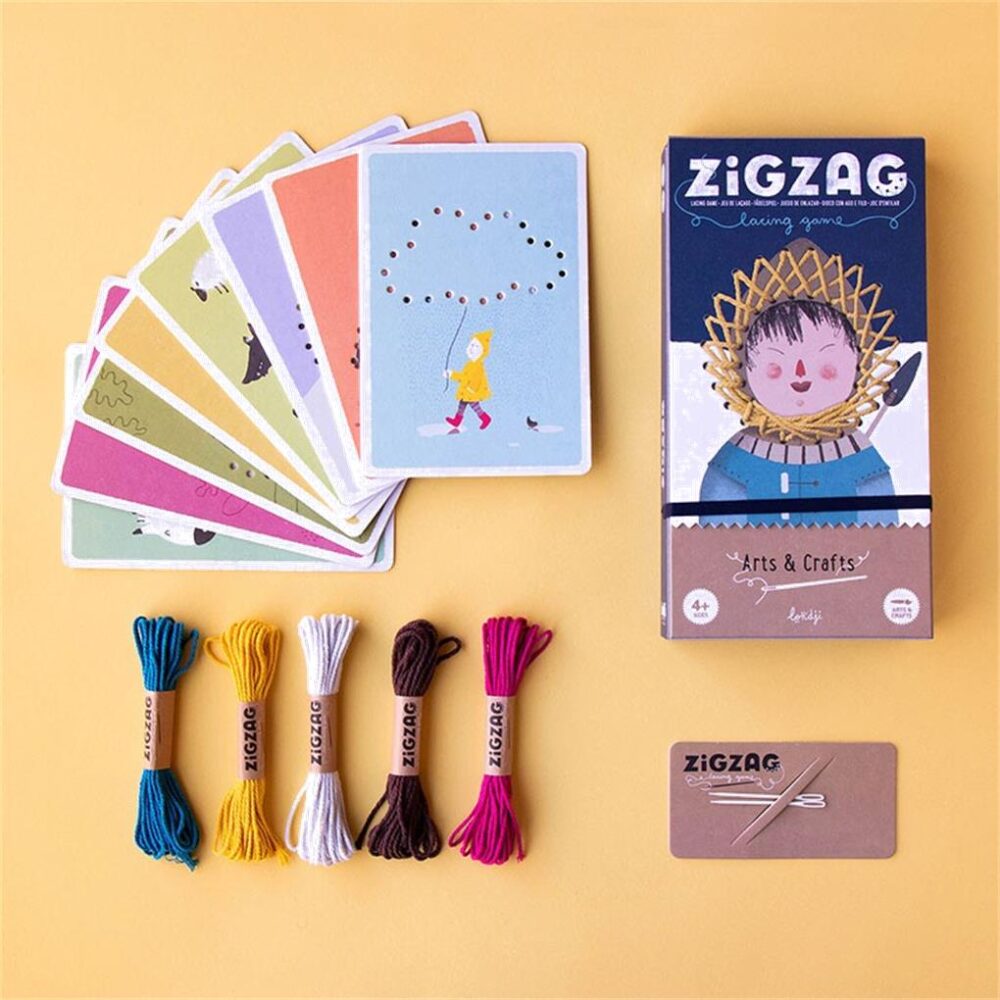 JUEGO ZIG ZAG BORDADO LONDJI - Imagen 4
