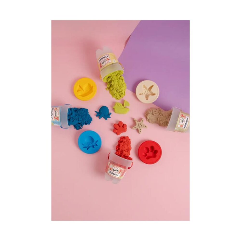 CHILDGEN KINETIC SAND 500GR AZUL - ARENA CINETICA - Imagen 3