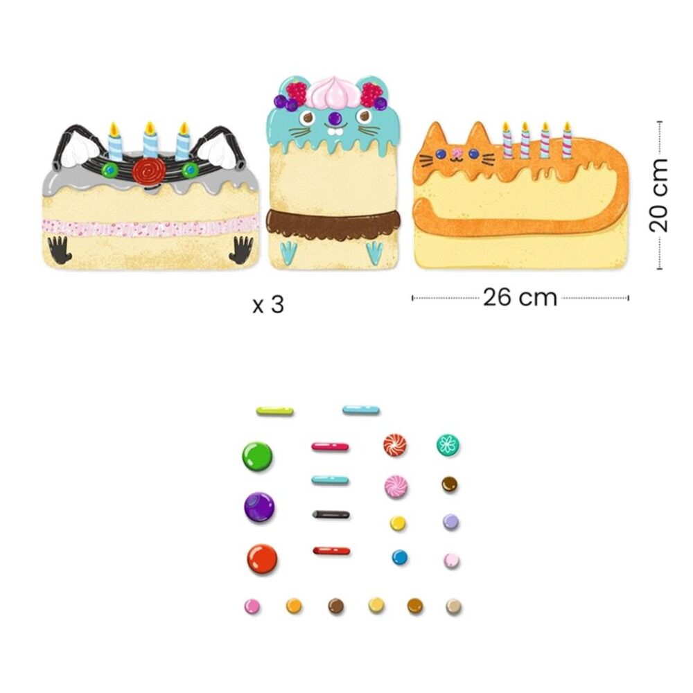 COLLAGE TARTAS Y GOMINOLAS - Imagen 3