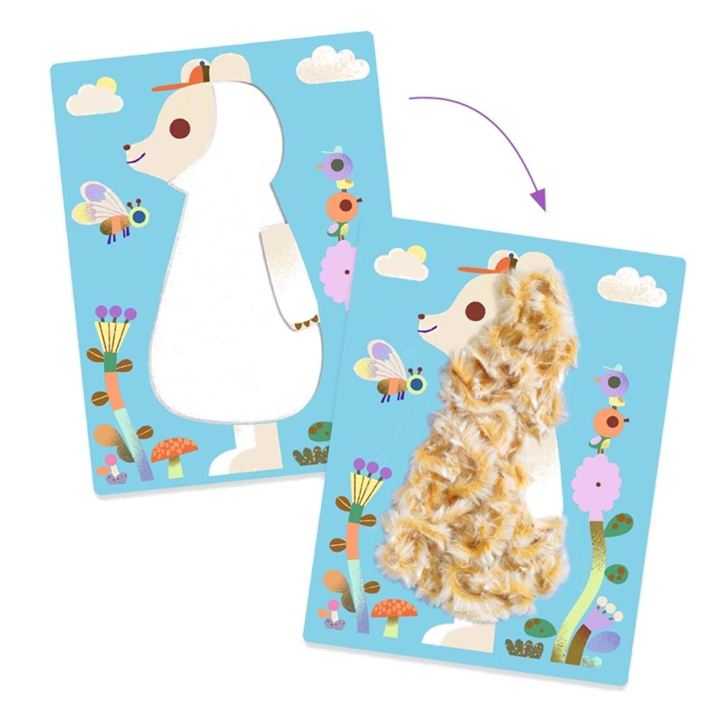 COLLAGE LANA Y VELCRO ¡QUE PELUDO! - Imagen 2