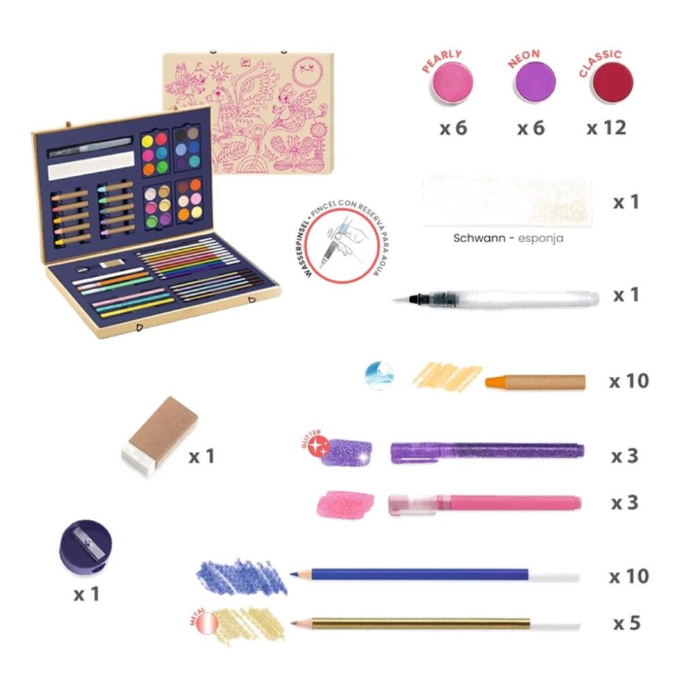 CAJA DE COLORES BRILLANTES - Imagen 3