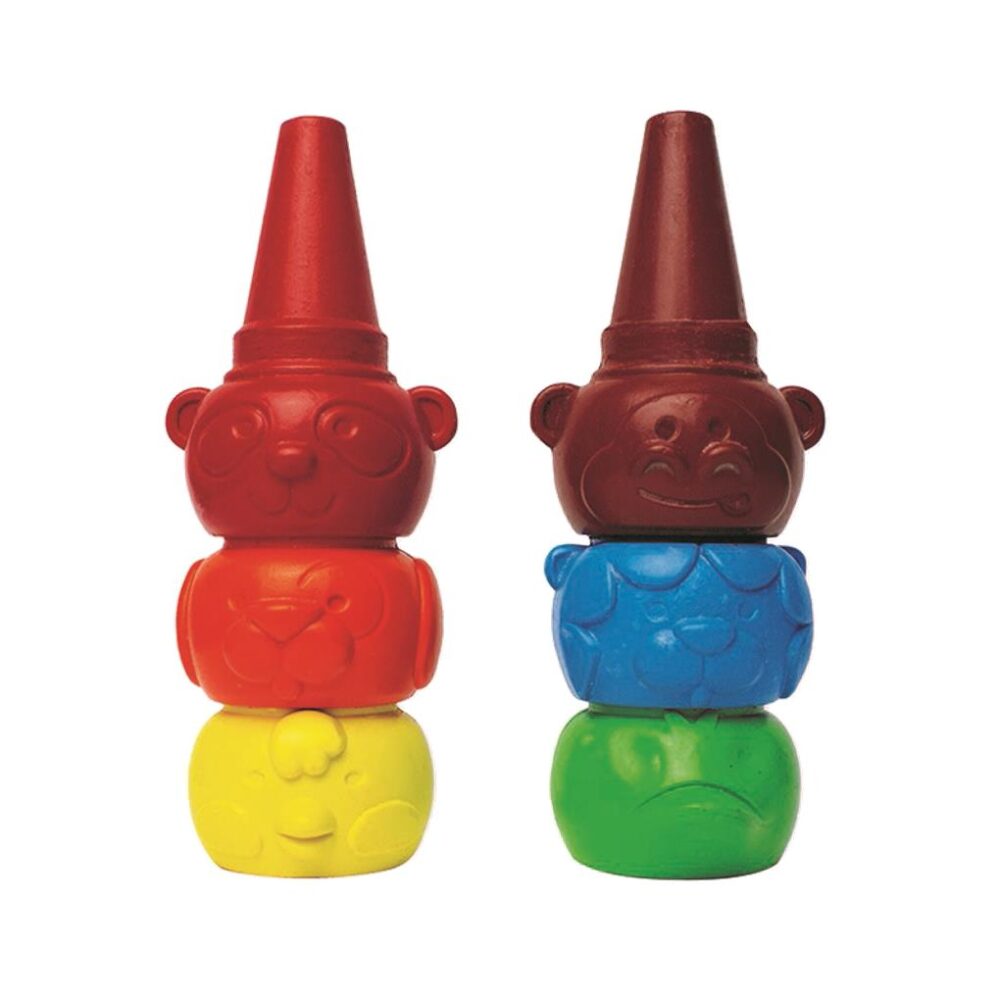 6 CERAS DE COLORES ALPINO BABY - Imagen 3