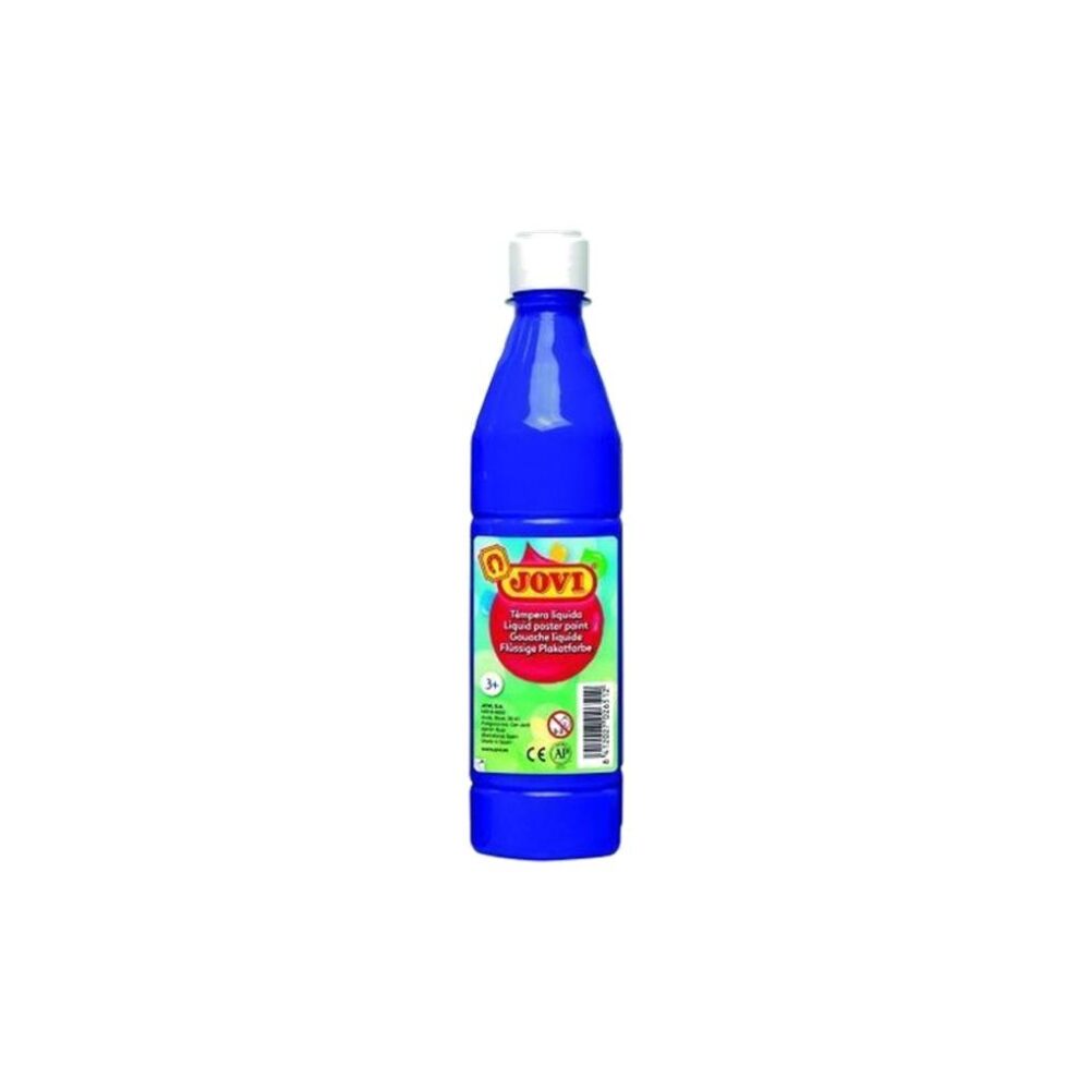 TEMPERA JOVI BOTELLA 500 ML - AZUL OSCURO