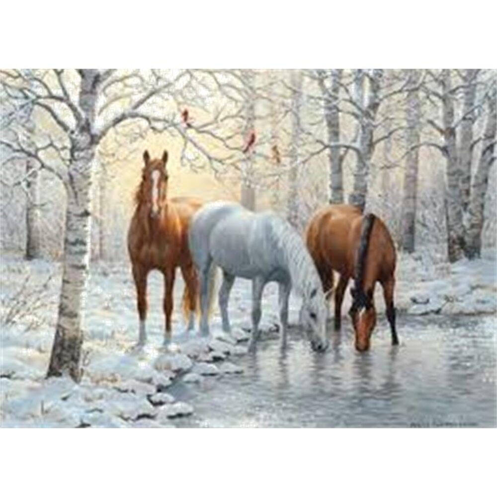 PUZZLE 1000 PIEZAS COBBLE HILL TRIO DE INVIERNO - Imagen 3