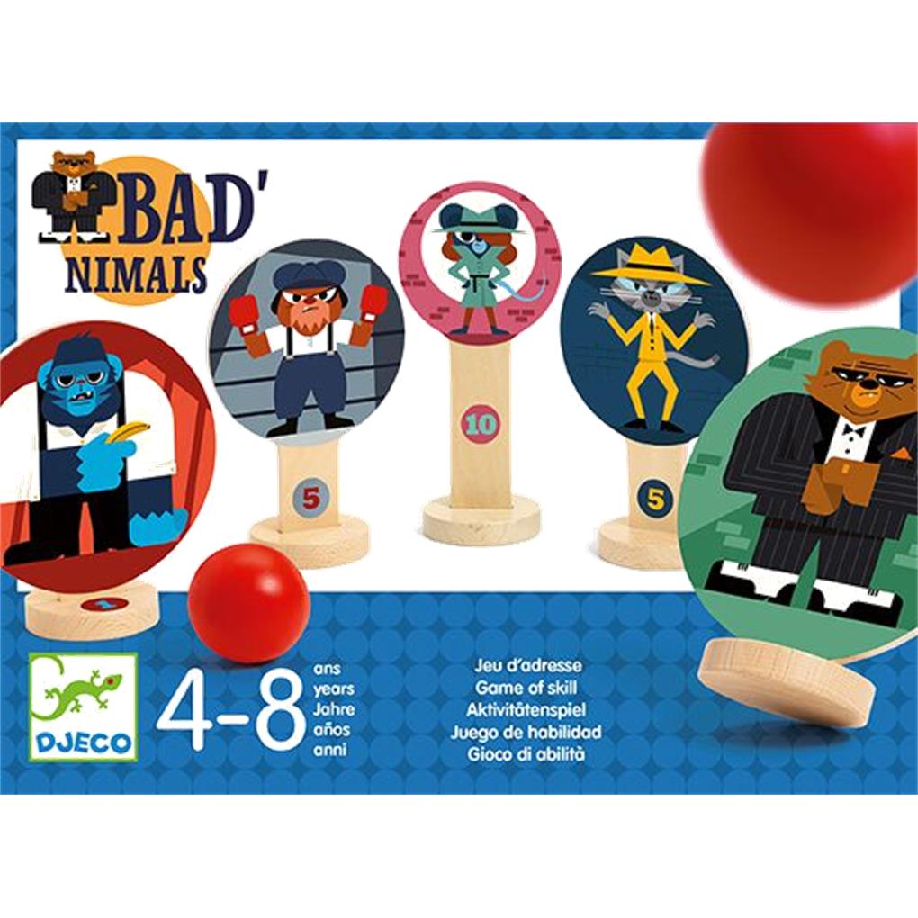 JUEGO DE HABILIDAD BADNIMALS