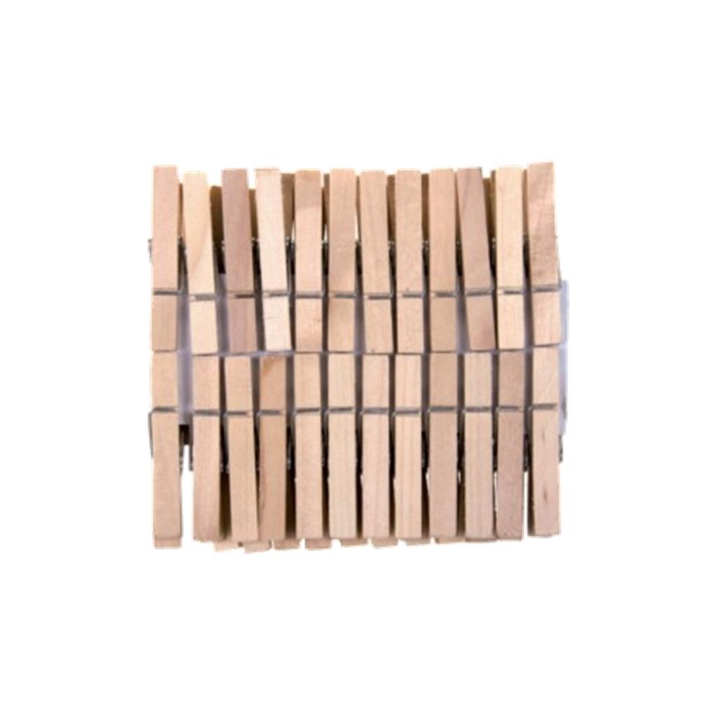 PINZA MADERA NATURAL 48X7MM - 48UDS