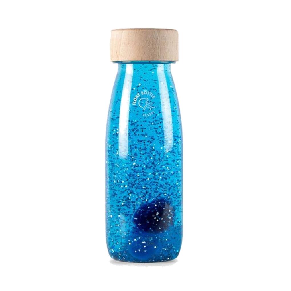 BOTELLA SENSORIAL FLOTANTE AZUL