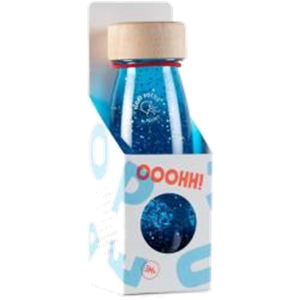 BOTELLA SENSORIAL FLOTANTE AZUL - Imagen 2