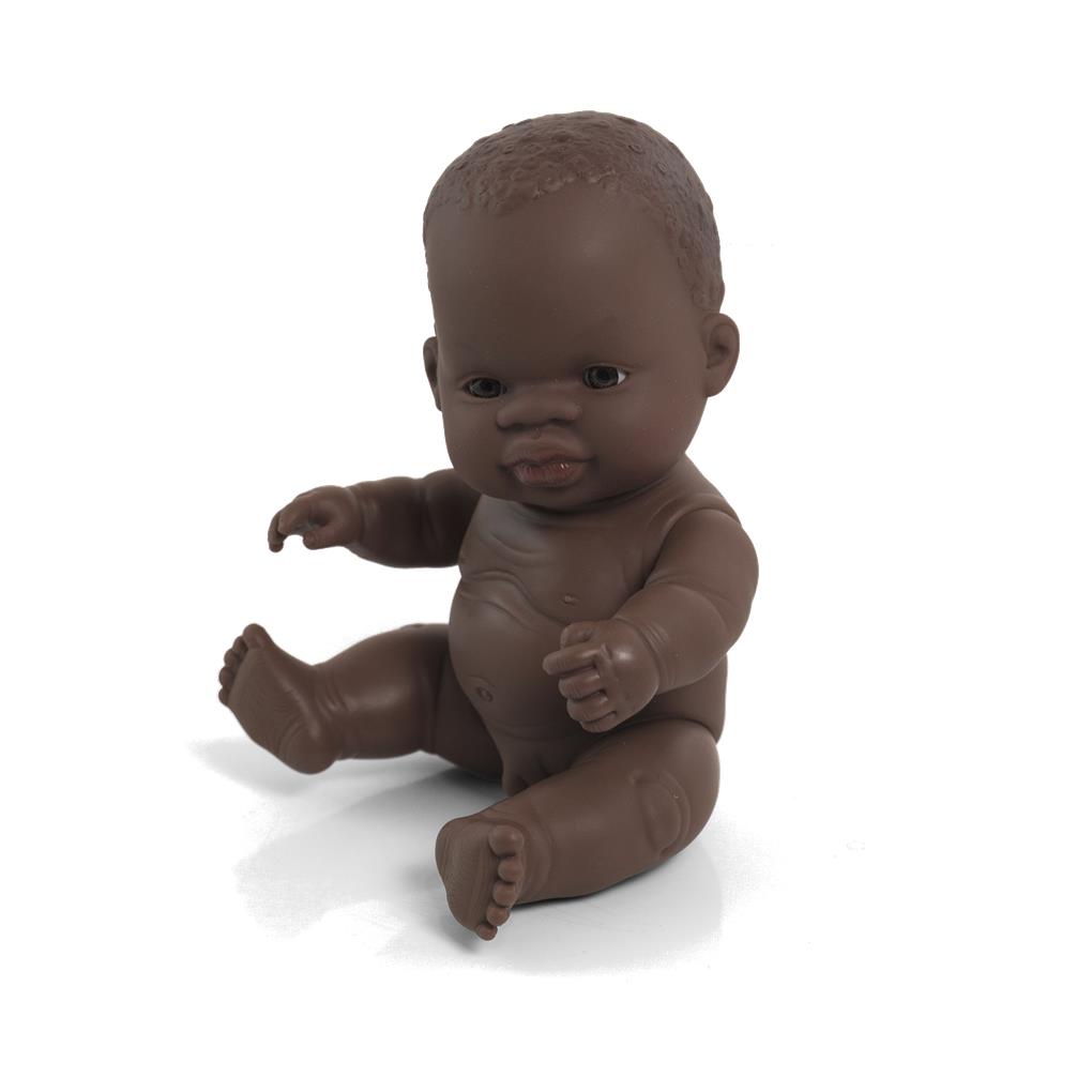 BABY AFRICANO NIÑO 21 CM. (BOLSA - SIN ROPA INTERIOR)