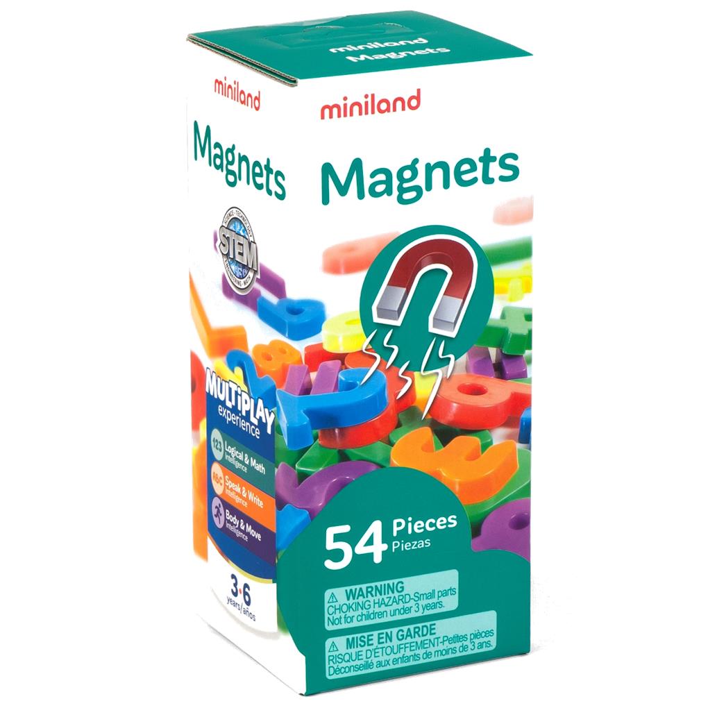NUMEROS MAGNETICOS 54 PCS. (54 NUMEROS - 3 CM.)