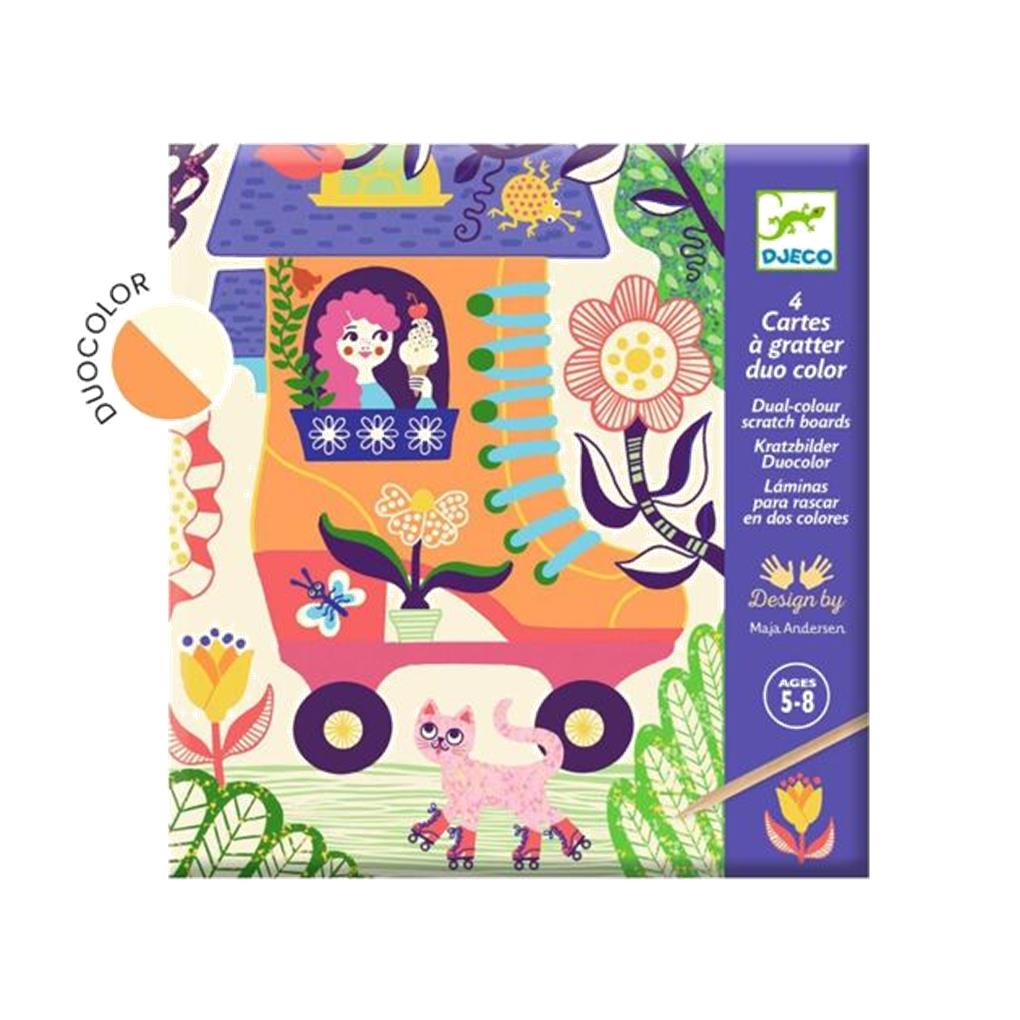 CUADROS PARA RASCAR-CASAS EXTRAVAGANTES