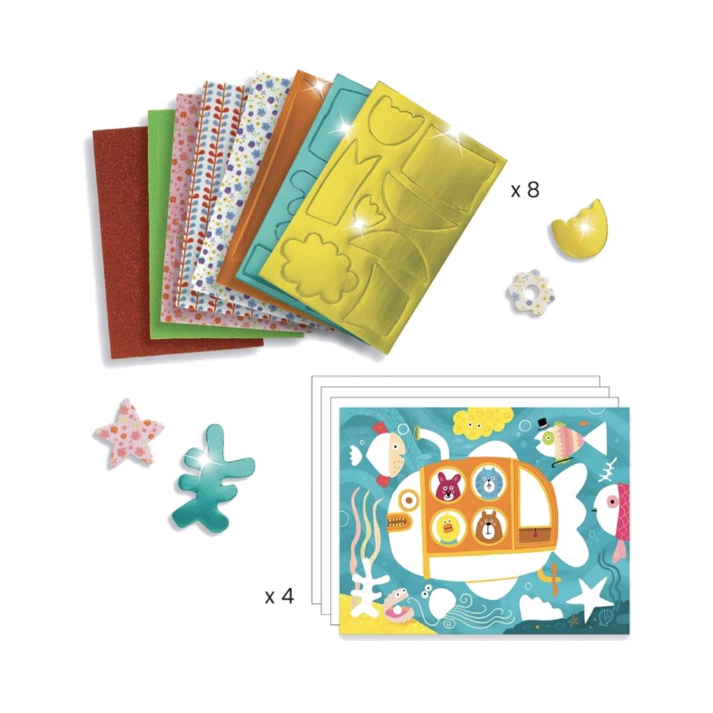 COLLAGE JUGANDO CON ESPUMA - Imagen 2